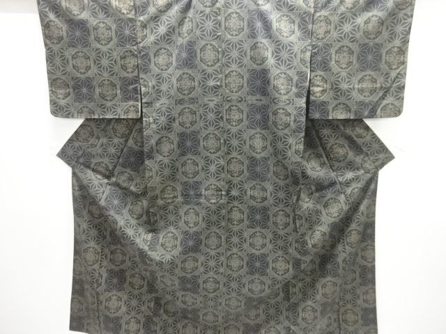 Japanese Kimono / Tsumugi Omeshi Silk